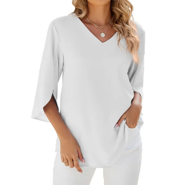 Jette | V-hals bloes