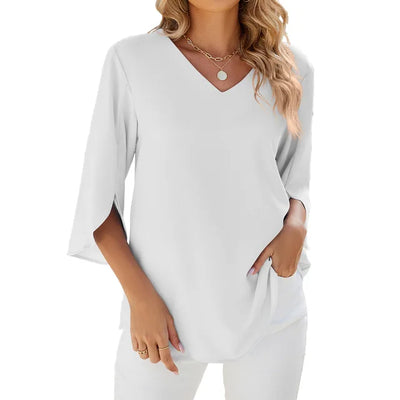 Jette | V-hals bloes