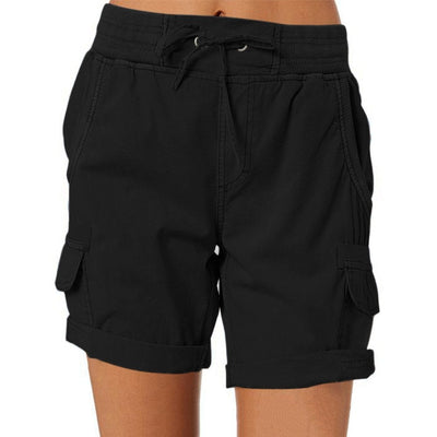Mona™ shorts met hoge taille