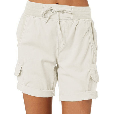 Mona™ shorts met hoge taille