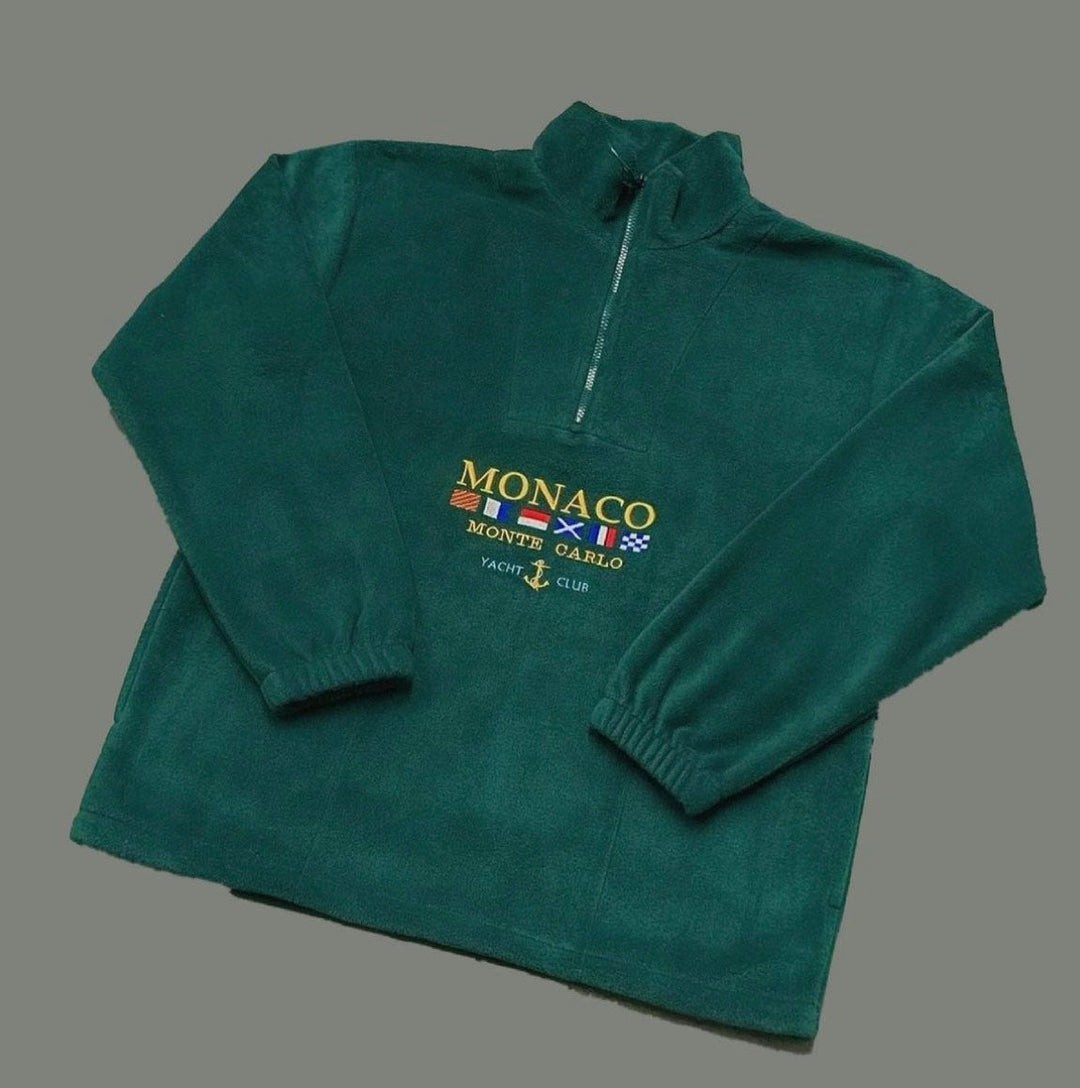 Monaco | Unisex Trui Met Halve Rits