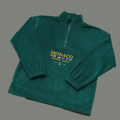 Monaco | Unisex Trui Met Halve Rits