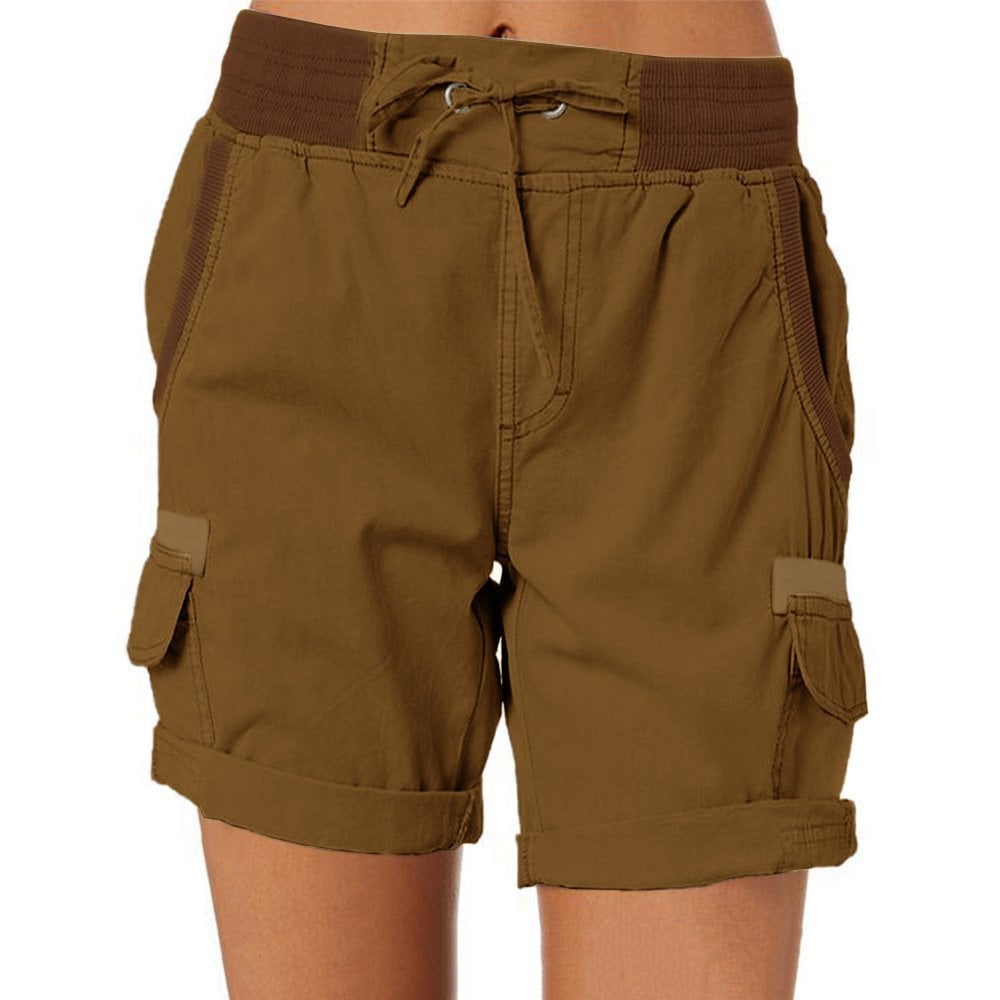 Mona™ shorts met hoge taille