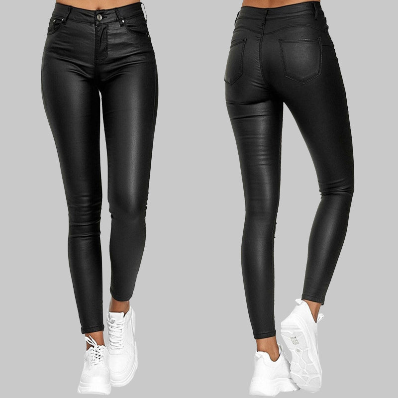 Inge | Skinny lerenbroek