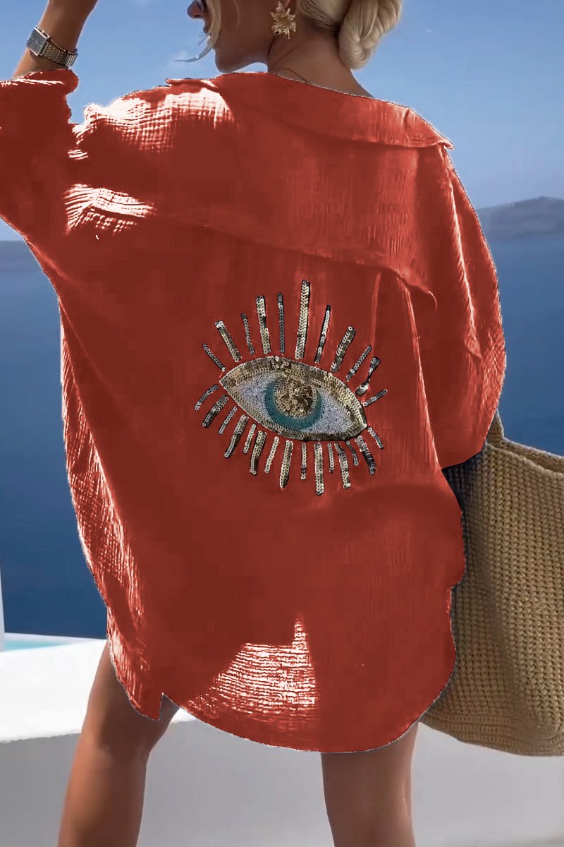 Thia | Oversized overhemd