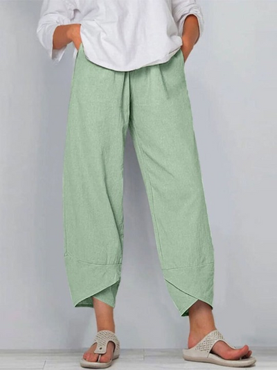 Silvia | Linnen Broek