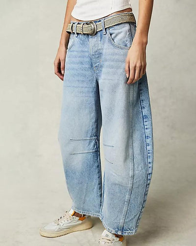 Jeans - Dames Mid Rise Barrel-3