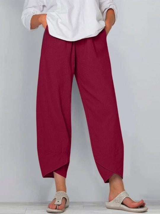 Silvia | Linnen Broek