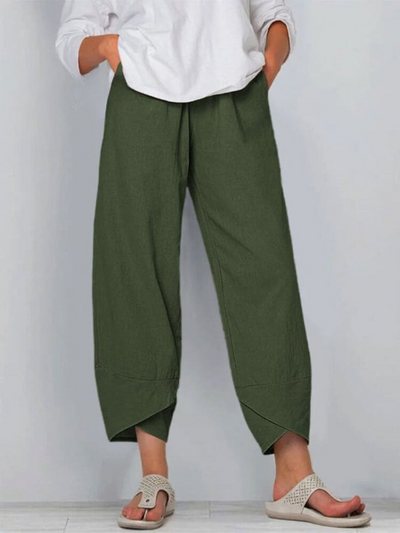 Silvia | Linnen Broek