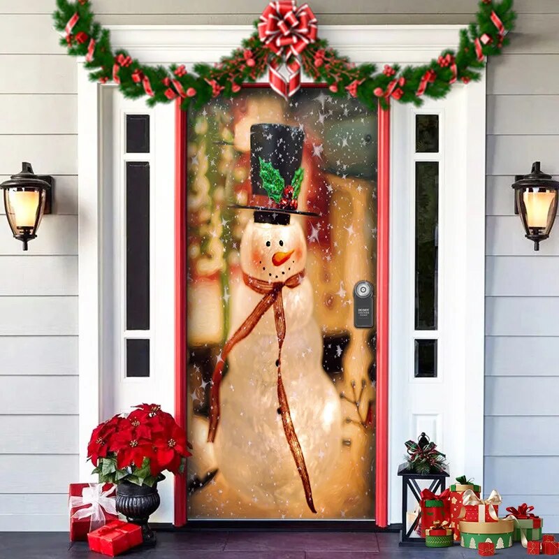 Kerst Ingang | Deurbedekking