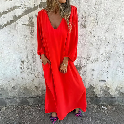 Dascha | Lange boho jurk