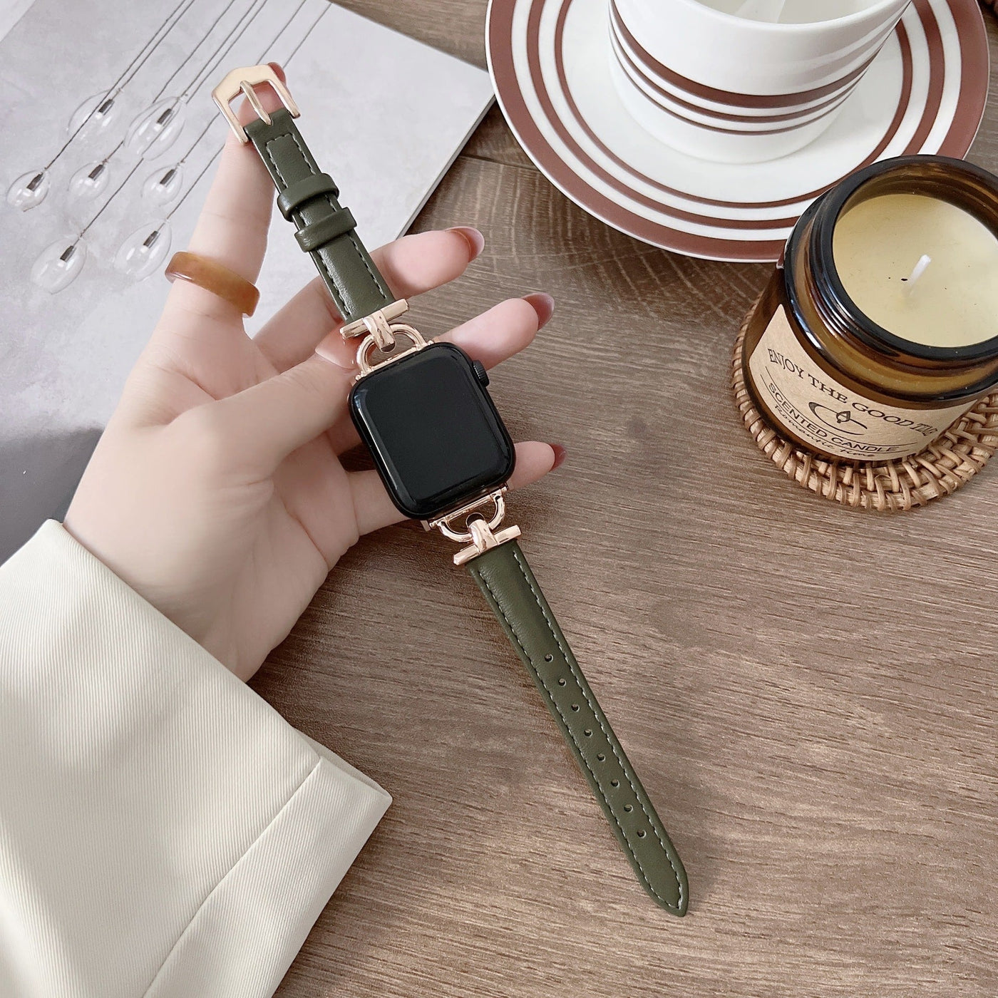 Luxury | lederen bandje