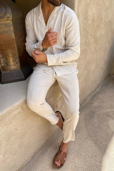 Enzo | Casual Linnen set