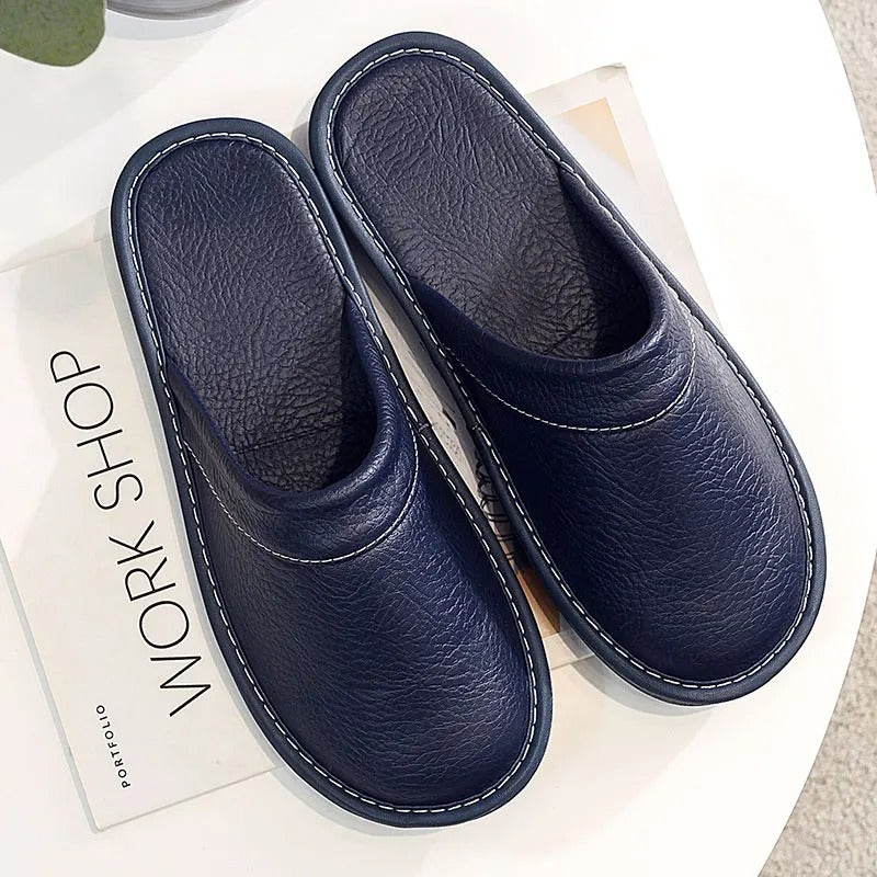 Variant image for Xavier | Heren Leren Pantoffels van Hoogwaardig Leder met Comfortabele Voering-23
