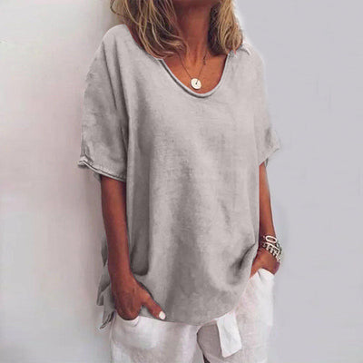 Tonie | Comfortabele wijde blouse