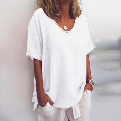Tonie | Comfortabele wijde blouse