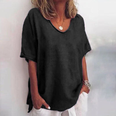 Tonie | Comfortabele wijde blouse