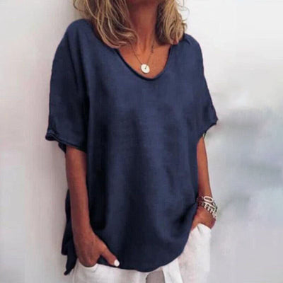 Tonie | Comfortabele wijde blouse