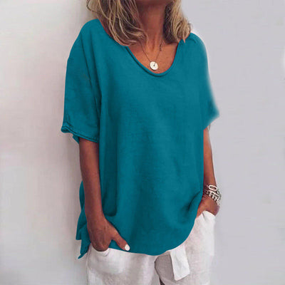 Tonie | Comfortabele wijde blouse