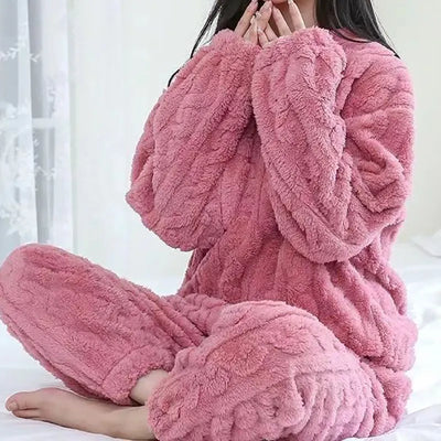 TeddyCozy™ | Dames fleece pyjama set