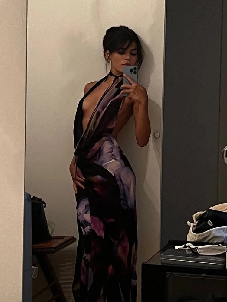 Lia | Elegante Mouwloze Club Feestjurk