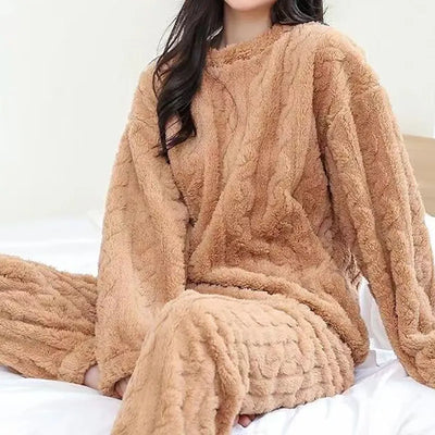 TeddyCozy™ | Dames fleece pyjama set