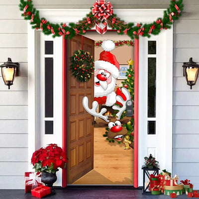 Kerst Ingang | Deurbedekking
