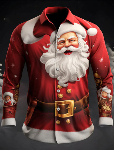 Cas | Linnen kerstshirt