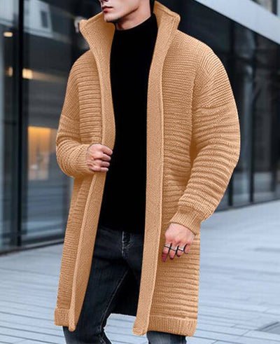 Trevor | Heren Lang Gebreid Vest