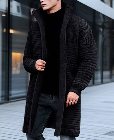 Trevor | Heren Lang Gebreid Vest