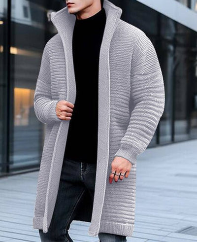 Trevor | Heren Lang Gebreid Vest