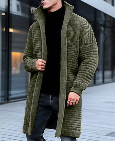 Trevor | Heren Lang Gebreid Vest