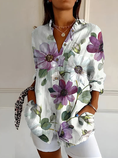 Variant image for Amara | Dames Shirt – Katoen, Elegant en Ademend-49