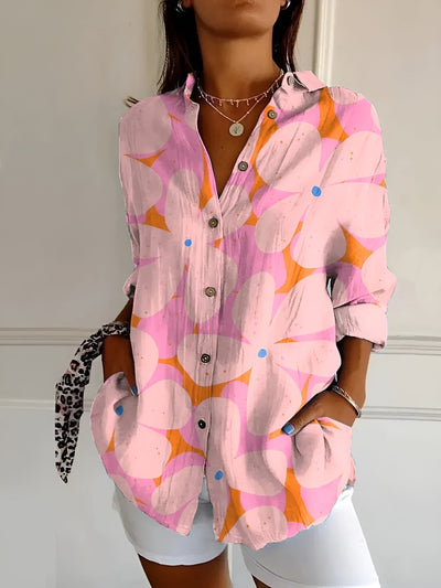Amara | Dames Shirt – Katoen, Elegant en Ademend-2