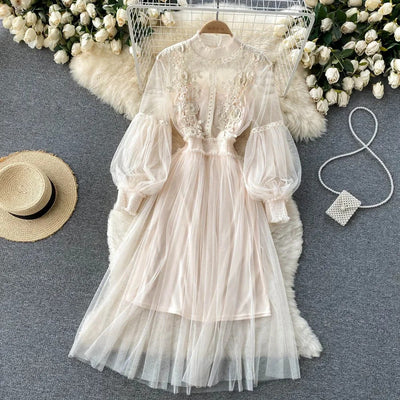 Leola | Elegante jurk met lange mouwen