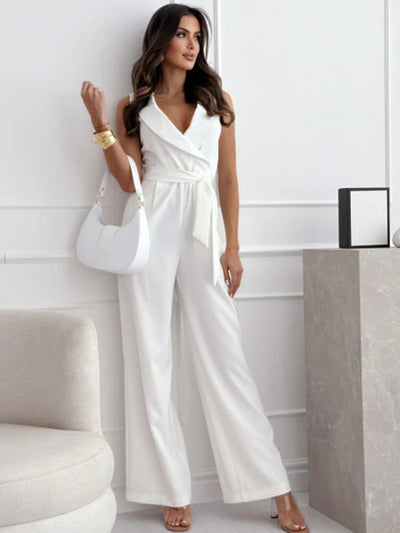 MADELYN™ | JUMPSUIT MET WATERVAL HALSLIJN