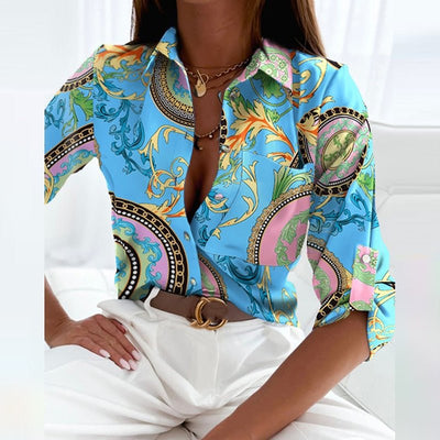 Variant image for Emma | Dames Blouse Lange Mouw-49