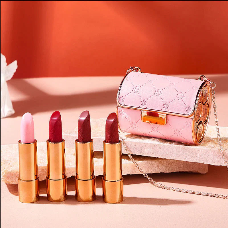 Matte lippenstift in een stijlvolle etui