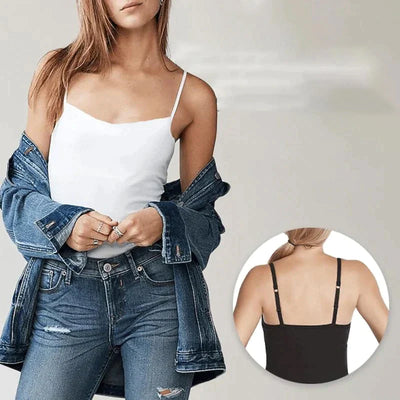 Tanktop met geïntegreerde beha
