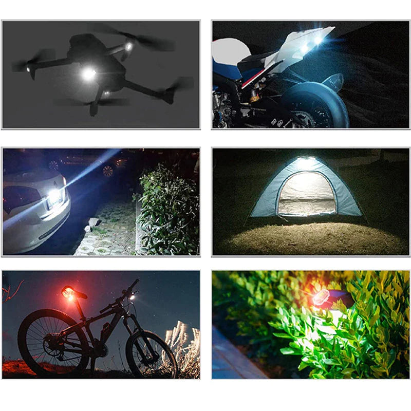 LED Vliegtuigen Flitslichten | Auto Afstandsbediening Flitslicht