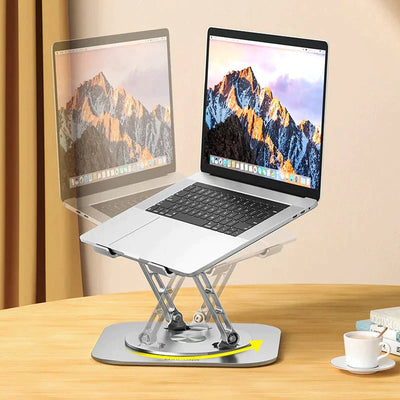 Draaibare laptop houder