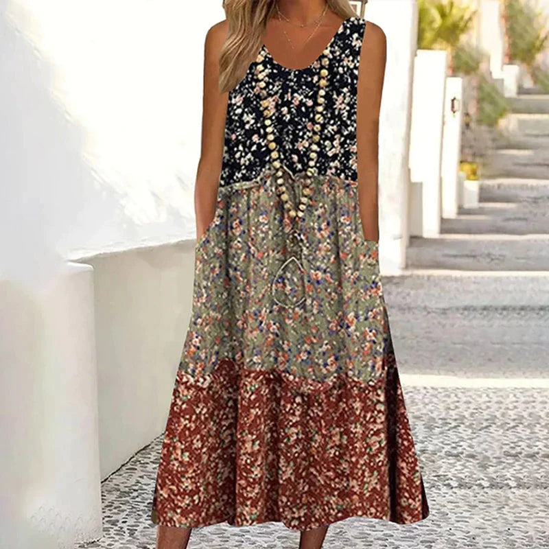 Vintage Bloemenjurk