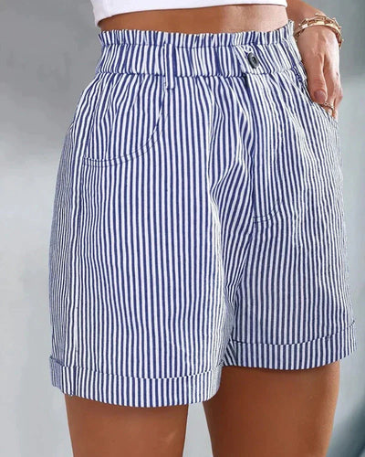 Carly™ | Shorts met hoge taille
