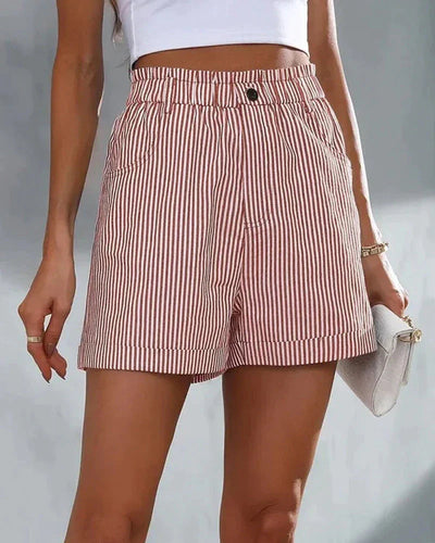 Carly™ | Shorts met hoge taille