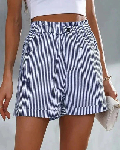 Carly™ | Shorts met hoge taille