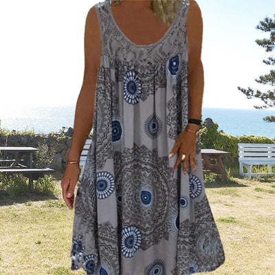 Mouwloze zomerjurk