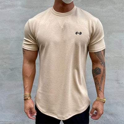 ELASTISCH KATOENEN T-SHIRT