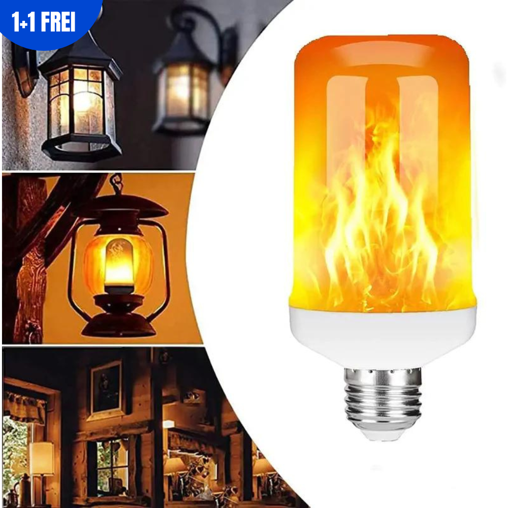 Vlammenlamp | 1+1 GRATIS