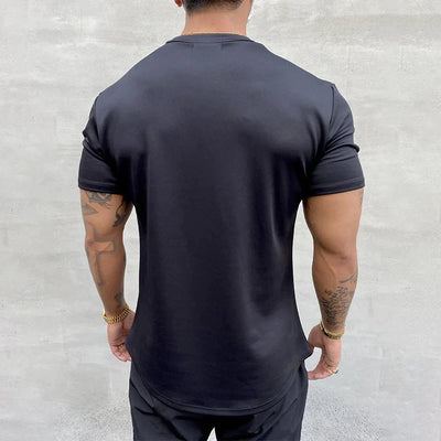ELASTISCH KATOENEN T-SHIRT