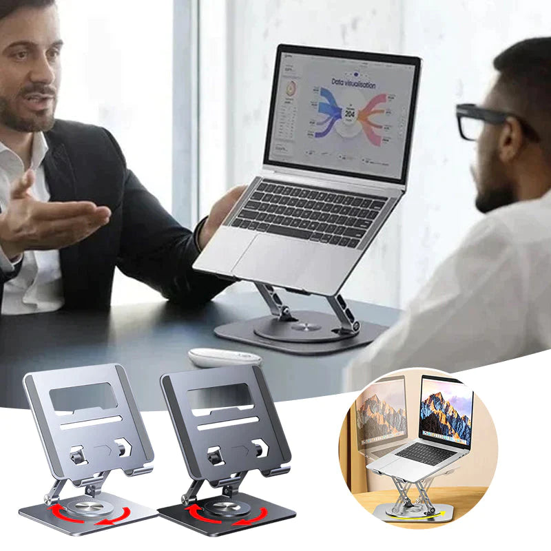 Draaibare laptop houder